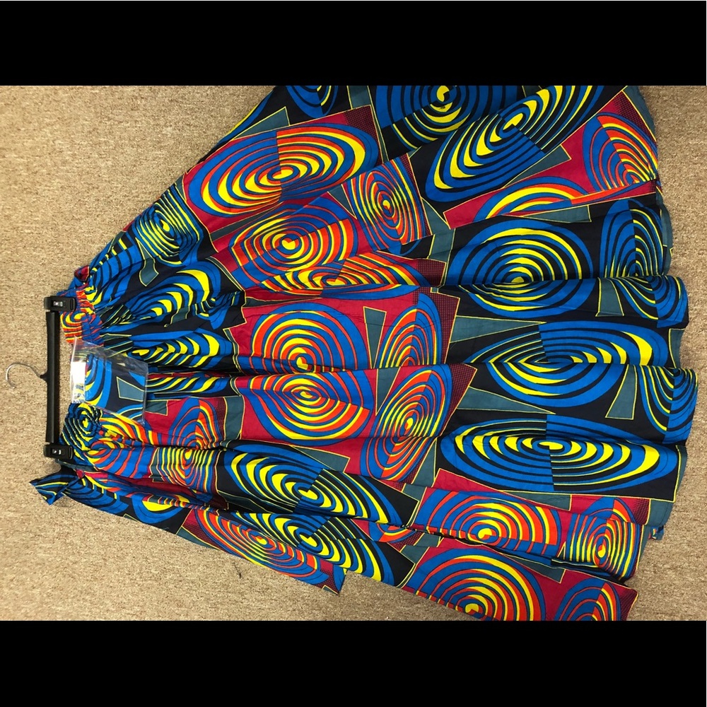 COLORFUL AFRICAN PRINT SKIRTS